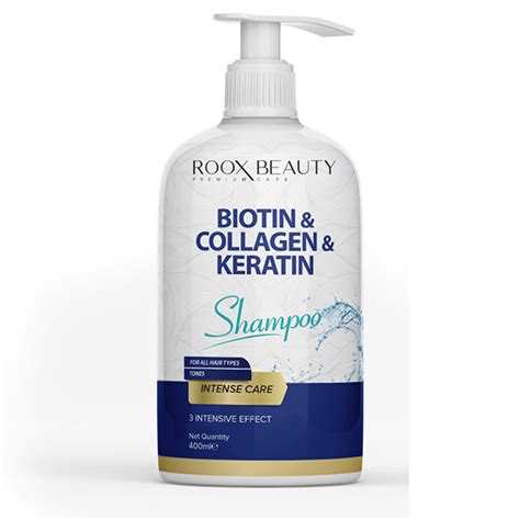 Roox Beauty Biotin Collagen Keratin Shampoo