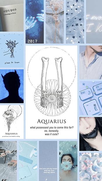 Iphone Aesthetic Zodiac Aquarius Aesthetic Hd Phone Wallpaper Pxfuel