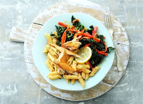 Penne Met Gerookte Makreel En Cavolo Nero Recept Allerhande Albert