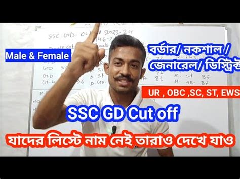 Ssc Gd West Bengal Border District General District Naxal District