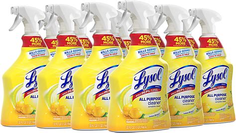 Lysol Disinfectant All Purpose Cleaner Lemon Breeze Scent 32 Oz Bottle