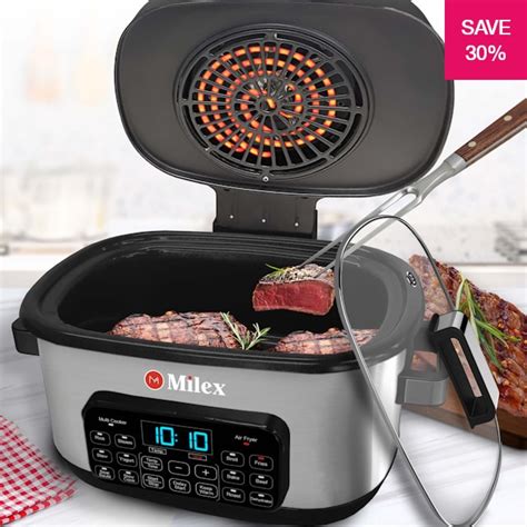 30 Off On Milex 6l Air Fryer And Multi Cooker Onedayonly