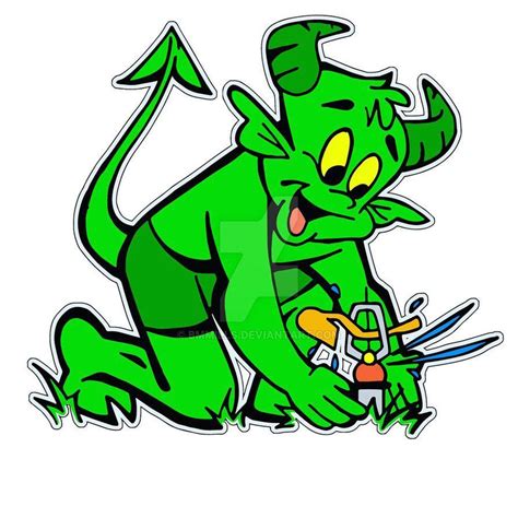 Green Devil Logo Logodix