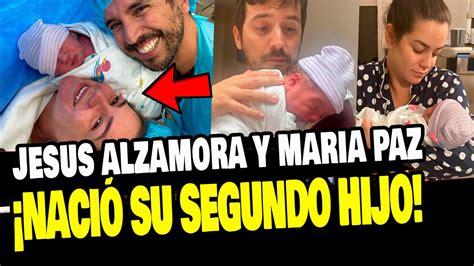 JESUS ALZAMORA Y MARIA PAZ SE CONVIERTEN EN PADRES POR SEGUNDA VEZ Y