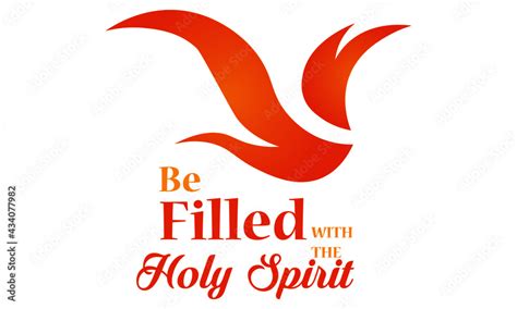 Be Filled With The Holy Spirit Pentecost Sunday Special Design For