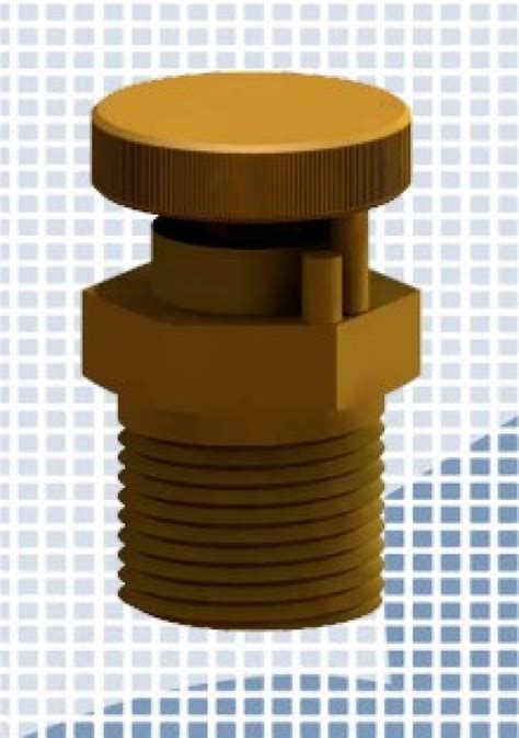 DRENO RESPIRO EM LATAO ROSCA ASME B1 20 1 NPT 3 4 P ELETRODUTO