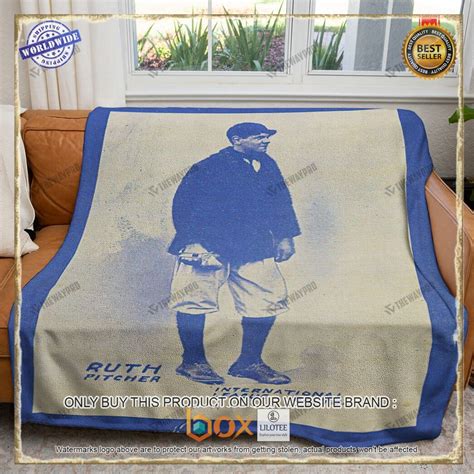 Best Sport Baseball Card Baltimore News Babe Ruth Blue Version