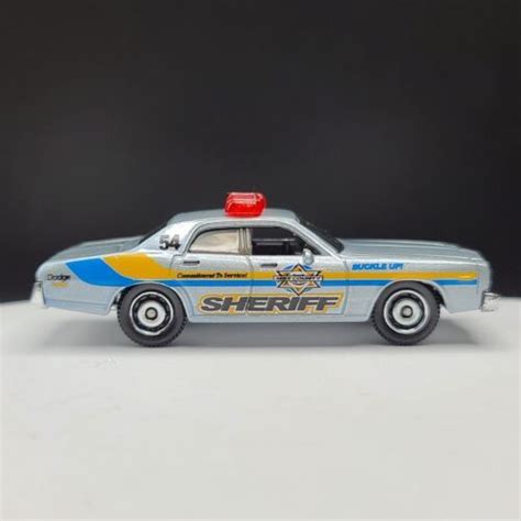 Matchbox 78 Dodge Monaco Police Car Sheriff 2012 Mbx Desert 4568565007