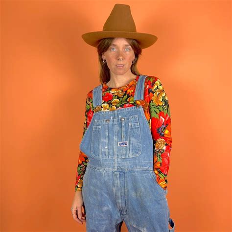 Vintage Big Smith Denim Overalls 100 Depop