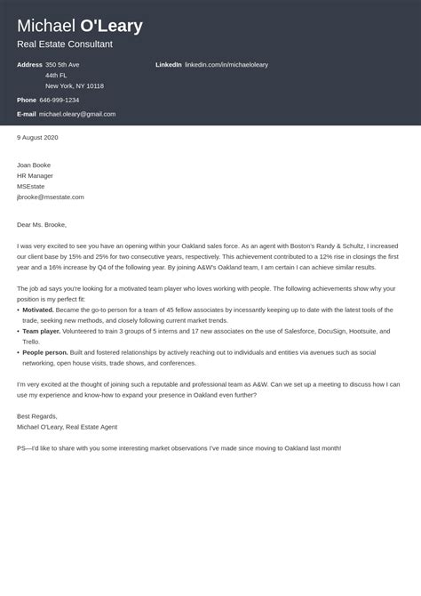 Real Estate Letter Templates