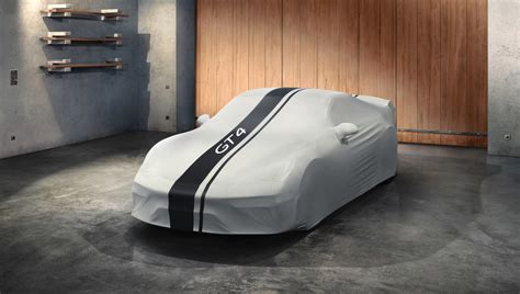 Porsche Tequipment Indoor Car Cover 718 Cayman GT4 Design – Porsche ...