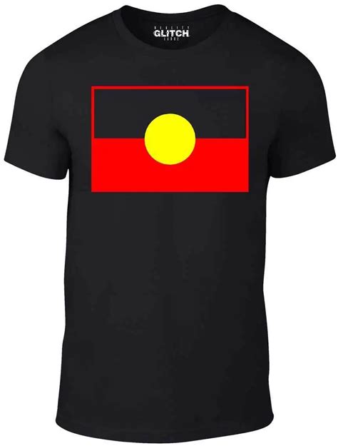 Australian Aboriginal T Shirt International T Shirt Flag Sport