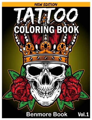 Tattoo Coloring Book An Adult Coloring Book With Awesome And Relaxing