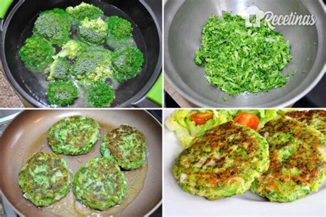 Tortitas De Br Coli Recetinas