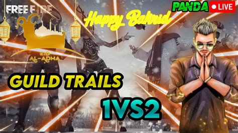 Free Fire Live In Telugu Mama Guild Trails 1vs2 Mp Players Kavali