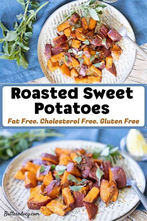 Roasted Sweet Potato With Ginger And Coriander Recipe Roasted Sweet Potatoes Tasty Vegetarian