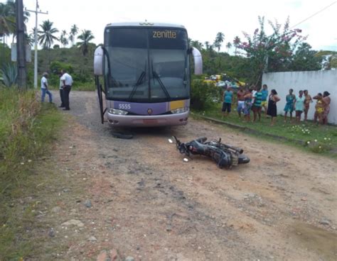 Acidente entre ônibus da Rota e motociclista deixa uma pessoa morta