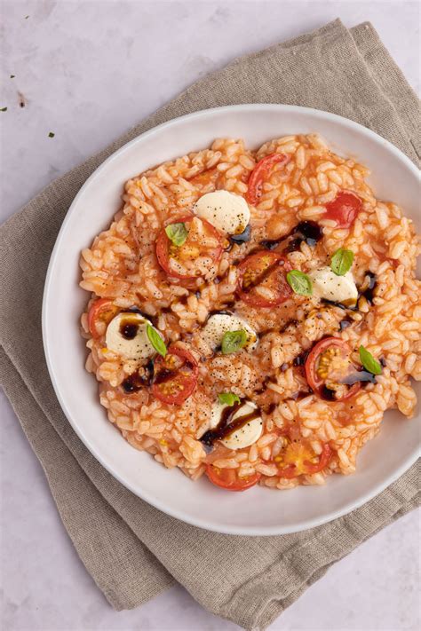 Risotto Caprese Met Balsamico Easy Culi