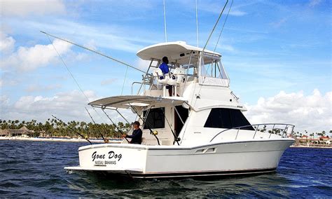 Private Fishing Charter on 37' Sportfishing Yacht in Punta Cana, La ...