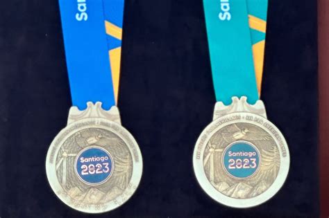 Santiago 2023 revela el diseño de las medallas que entregará durante