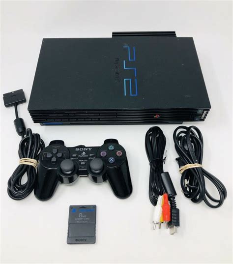 Sony Playstation Midnight Black Console For Sale Online Ebay Sony