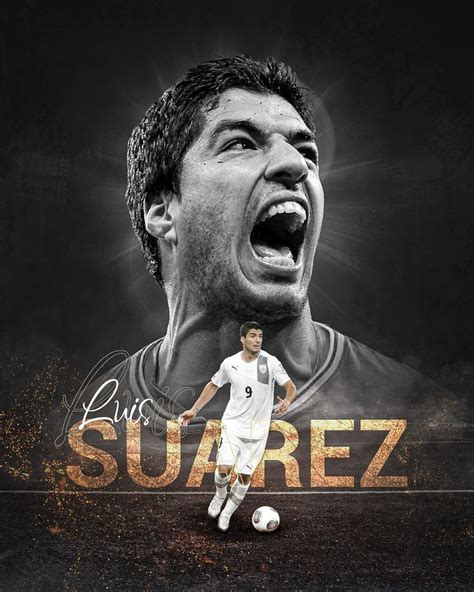 Luis Suarez Football Poster Design Photoshop Tutorial Speed Art Its