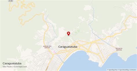 Mapa De Caraguatatuba S O Paulo Guiamapa