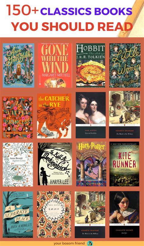 150 Must Read Classic Books For Adults Classic Books Literature