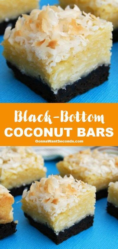 Coconut Bars Gonna Want Seconds Recipe Coconut Recipes Coconut