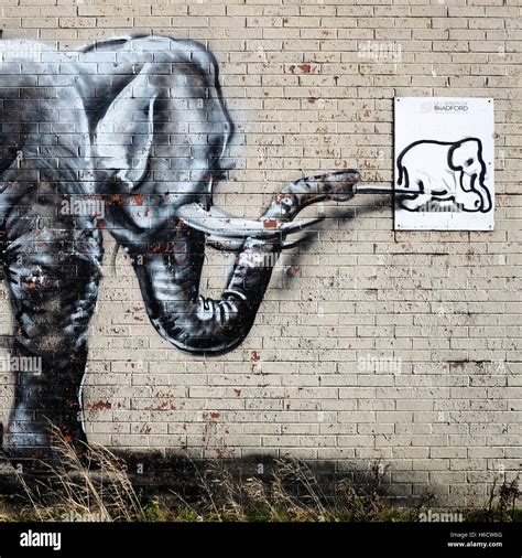 Elefant Graffiti Stockfotos Und Bilder Kaufen Alamy