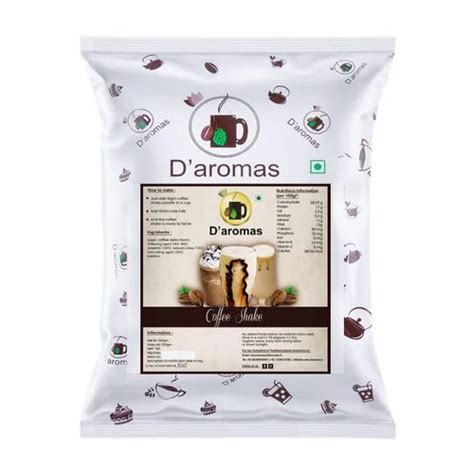 D Aromas Coffee Shake Premix Powder 1kg At Rs 533 Kg Milkshake Premix