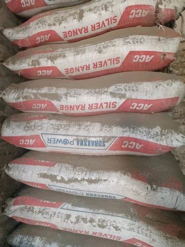 Acc Cement Grade Packaging Size Kg At Bag In Bengaluru