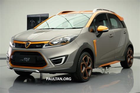 Proton Iriz Active Concept Unveiled With Crossover Looks High Tech