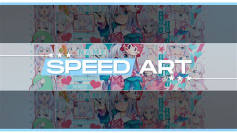 Free Anime Youtube Banner Template Izumi Sagiri Eromanga Yazu