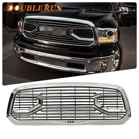 For 2013 2018 Dodge Ram 1500 Front Grille Grill Chrome Big Horn Style Ebay