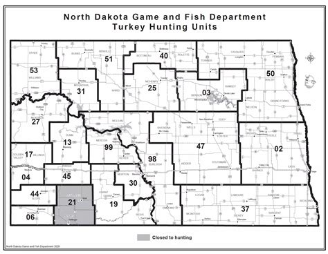 North Dakota Spring Turkey Application - Zones, Seasons, more