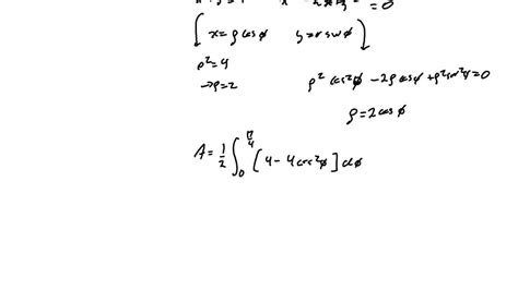 Solved Pt Using Polar Coordinates Evaluate The Integral Which Gives