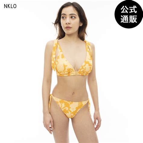 楽天市場OUTLET50 OFF送料無料2024 ビラボン レディース RIBBON TRI BIKINI ビキニ NKL0 2024年春夏モデル 全1色 M L