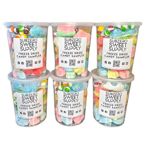 Freeze Dried Candy Sampler Subzero Sweet Supply