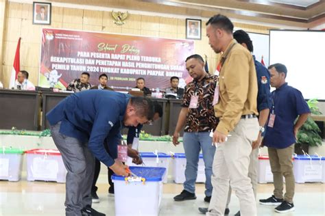 Kpu Pakpak Bharat Gelar Rapat Pleno Terbuka Rekapitulasi Hasil