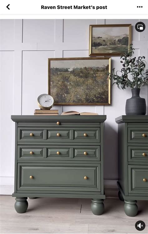 Pin By Lauren Kelly On Room Green Painted Furniture Repainting