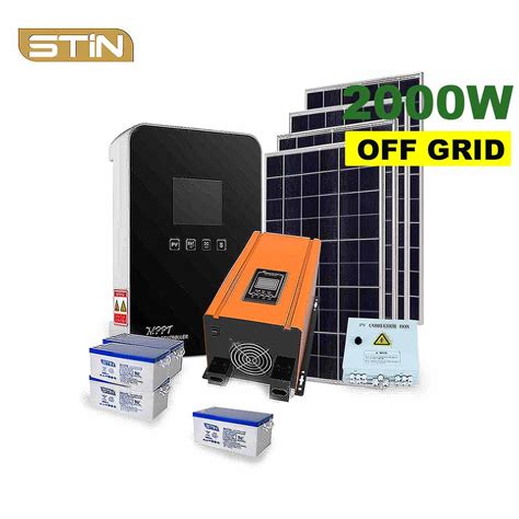 Off Grid Solar System Solar Panel Kit Set For Home Photovoltaic Systems