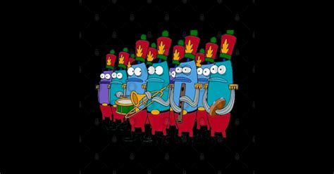 Bikini Bottom Marching Band - Spongebob Squarepants - Sticker | TeePublic