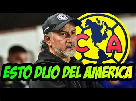 LO ACABAN DE CORRER DEL CRUZ AZUL Y ACABA DE REVENTAR AL AMERICA Y DIJO