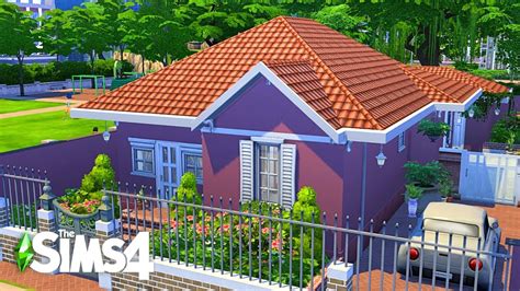 CASA BRASILEIRA JOGO BASE THE SIMS 4 SPEED BUILD YouTube