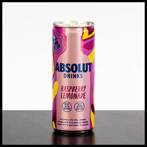 Absolut Raspberry Lemonade 0 25 Liter Mit 5 Vol Ready To Drink