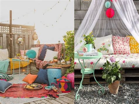 6 claves para la decoración de terrazas modernas boho chic Decoración