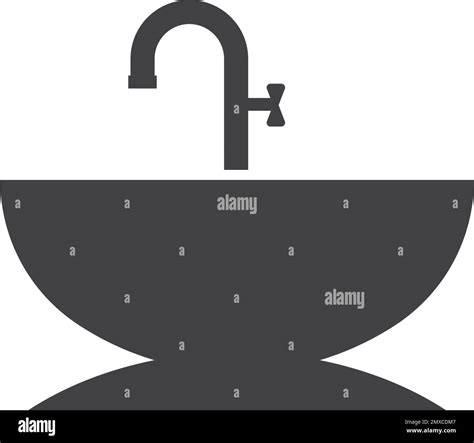 Sink Icon Vector Illustration Logo Design Stock Vector Image Art Alamy