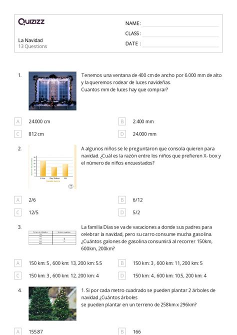 Diagramas De Caja Hojas De Trabajo Para Jard N De Infancia En