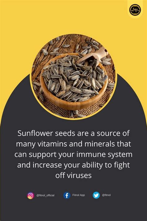 Benefits Of Eating Sunflower Seeds Sunflower Seeds Vitamins And Minerals Seeds